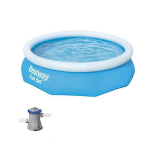 Bestway Fast Set Round Above Ground Pool 3.05m x 76cm with Pump