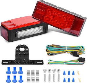 Electronic goods: 2PCS 12V Trailer Tail Lights