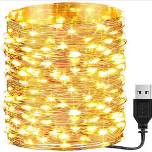 Electronic goods: 10M USB Led Wire Fairy String Lights