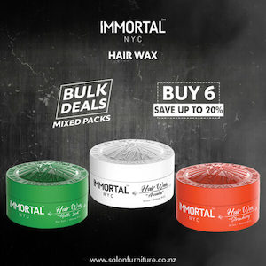 Immortal NYC Hair Wax – Mixed Pack of 6