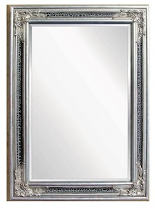 Paris Distressed Silver & Black Frame – Showroom special