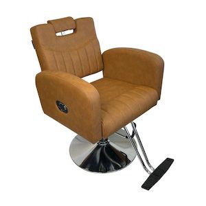 Karma Batlow Reclining Salon/Shampoo Chair Tan