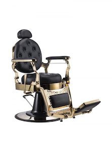 Karma Gold Coast Barber Chair – Gold Frame