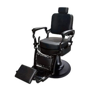 Furniture: Karma Noosa Barber Chair – Black Frame