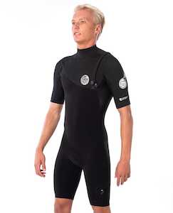 E Bomb 2/2mm Zip Free Short Sleeve Springsuit Wetsuit