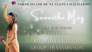 North Island of NZ Guest Facilitator - 1hr Samantha May