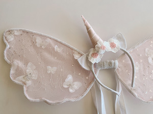 Unicorn bundle - wings and headband samanthastokesbridal