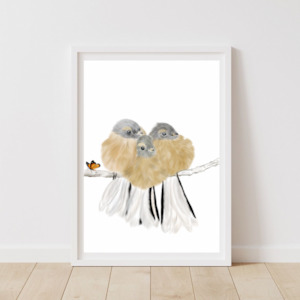 Baby fantail print samanthastokesbridal