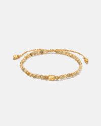 Green Garnet Bracelet | Gold