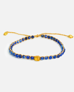 Kyanite Bracelet | Gold