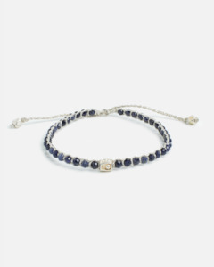 Blue Sapphire Bracelet | Silver