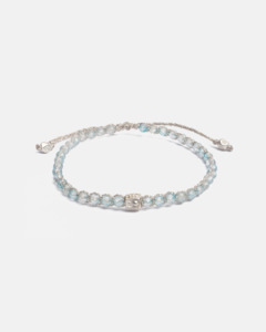 Blue Topaz Bracelet | Silver