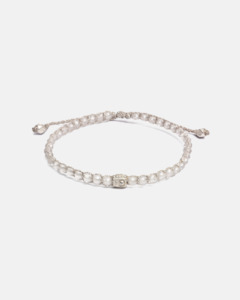 Clear Quartz Bracelet | Silver