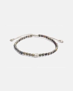 Bloodstone Bracelet | Silver