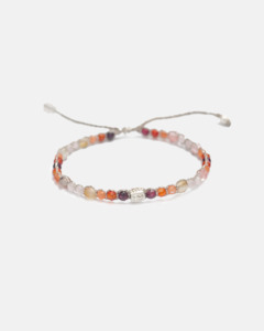 Ombre Pink Candy Bracelet | Silver