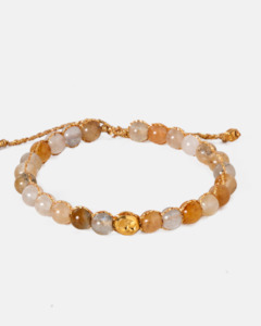 Golden Healer 6mm Bracelet | Gold