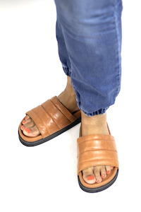 Pharos Slide Tan - CLOSING DOWN SALE 50% OFF