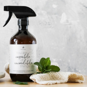 Manufacturing: Peppermint + Eucalyptus Good For Everything Cleaning Spray