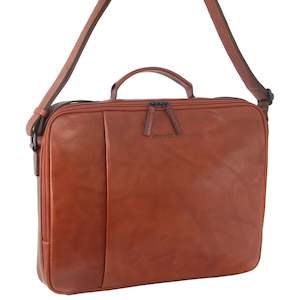 Pierre Cardin - Crumple Leather Computer Bag (PC3312)