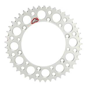 Renthal Sprocket Rear Silver 49T Alloy 7075 T6 Grooved