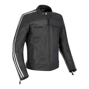 Road: Oxford Bladon Leather Jacket - Black