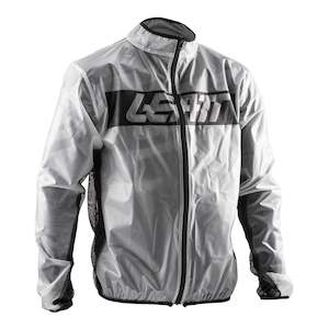 Rainwear: Leatt Race Cover Jacket - Translucent