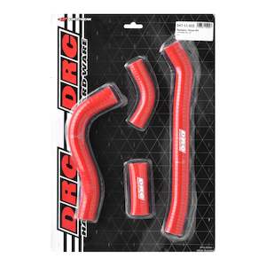 DRC Radiator Hose Kit CRF250R '22- Red