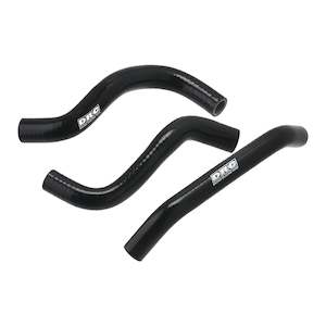 DRC Radiator Hose Kit Husqvarna FC250/350, FX350 '23- Black