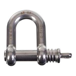 Security: Snap-D Stainless Steel D-Shackle - 17mm