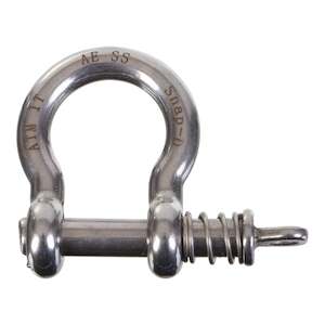 Snap-D Stainless Steel Bow Shackle - 8mm