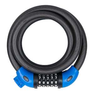 Oxford Combi 12 Combination Cable Lock - Smoke 12mm X 1800mm