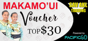 TOP$30 Makamo’ui Voucher @Vaitohi Enterprise Gas Station Nuku’alofa