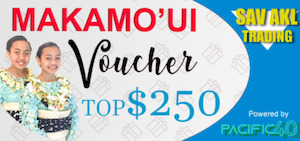 TOP$250 Makamo’ui Voucher @Vaitohi Enterprise Gas Station Nuku’alofa