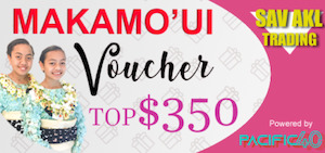 TOP$350 Makamo’ui Voucher @Vaitohi Enterprise Gas Station Nuku’alofa