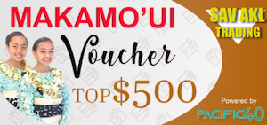 TOP$500 Makamo’ui Voucher @Vaitohi Enterprise Gas Station Nuku’alofa