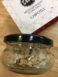 Salt And Peppers: Mediterranean Flake Salt with Chipotle