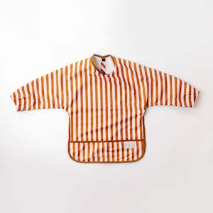 Saylor Mae Long Sleeve Waterproof Bibs - Honey Stripe