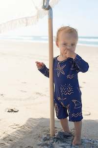 product: Saylor Mae Long Sleeve and Mid Leg Swimwear - Avery