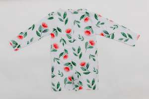 Saylor Mae Long Sleeve and Mid Leg Swimwear - Pohutukawa PRE ORDER (ETA DEC 4TH)