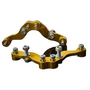 Motor vehicle part dealing - used: PSM IS300 Rear Dual Z32TT Caliper Brackets (Order in)