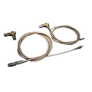 Motor vehicle part dealing - used: PSM C6 & C7 Corvette Inline Hand Brake Lines and Fittings set w/ ABS delete (Order in)