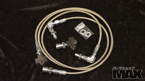 Motor vehicle part dealing - used: PSM Z33/Z34 Hand Brake lines and fittings kit w/ ABS Delete for Inline Master