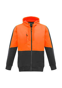 ZT485 - Syzmik - Unisex Hi Vis Full Zip Hoodie