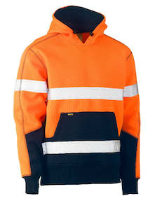 BK6619T - Bisley - Hi-Vis Taped Two Tone Pullover Hoodie - Import