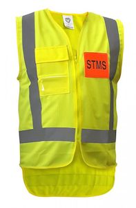 PCV1504 - Caution - STMS Safety Vest