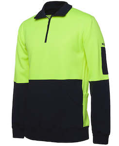 Clothing manufacturing: 6HVPZ - JB's Wear - Hi Vis 330G 1/2 Zip Fleece