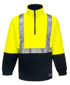 K8162 - Portwest - Huski Utility Polar Fleece Top - Taped - 280gsm