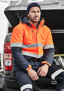 ZJ553 - Syzmik - Unisex Hi Vis Antarctic Softshell Taped Jacket