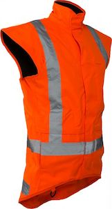 Clothing manufacturing: PCR4011- Caution Storm Pro - TTMC-W17 X-Back Fleece Lined Vest