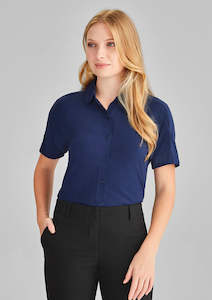 Clothing manufacturing: RB365L - Biz Corporates - Dahlia Womens Short Sleeve Blouse